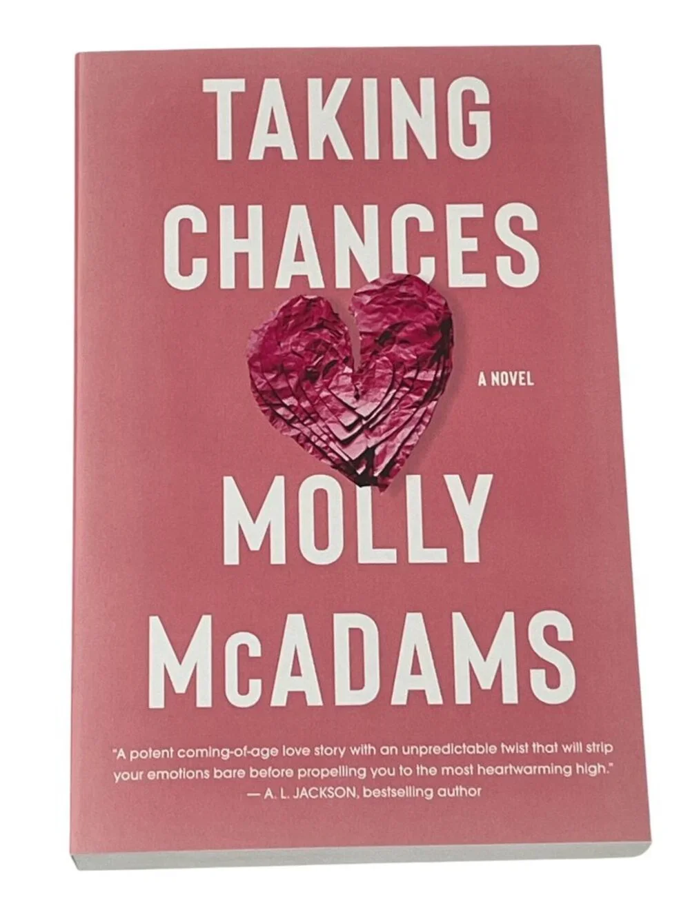 Taking Chances Molly McAdams Contemporary Romance Paperback Book
